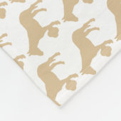 ケイメイ牧場　グラマーちゃん シルエット＆顔出し FLEECE DEKEN (Hoek)