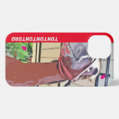 ケイメイ牧場　トントントントロちゃん　「ドヤ顔」スマートフォンケース iPhone HOESJE (Achterkant horizontaal)