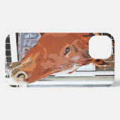 ケイメイ牧場　トントントントロちゃん　「優しいまなざし」「kind eyes」 iPhone hoesje (Achterkant horizontaal)