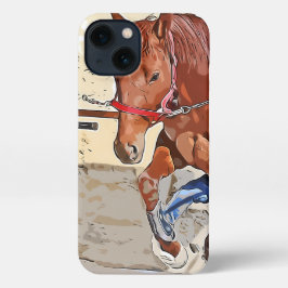 ケイメイ牧場　トントントントロちゃん　「足上げwith筋肉」 iPhone 13 hoesje