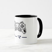 ゲ ー マ avis Gamer Mug (Devant droit)