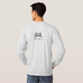 ゲ ー マ  T-shirt GAMER Long Sleeve (Dos entier)