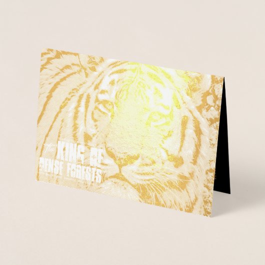 シベリアン・タイガー FOLIE KAARTEN (Voorkant)