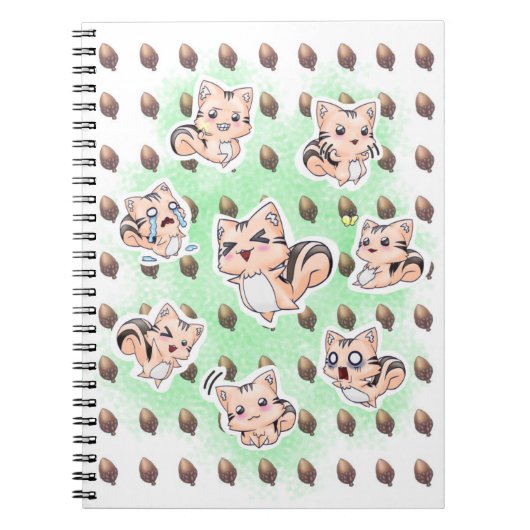 シマリスルックん NOTITIEBOEK (Voorkant)