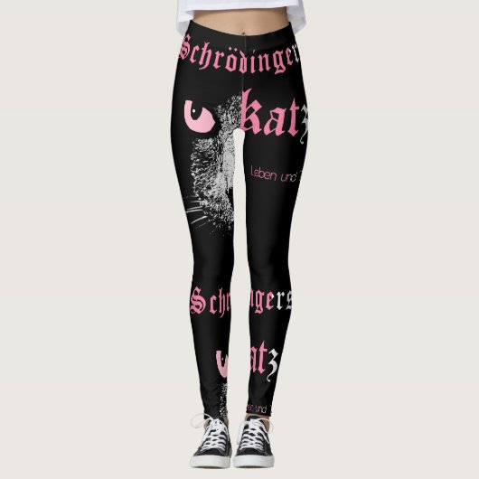 シュレ猫カラー桃(非黒) LEGGINGS (Voorkant)
