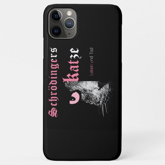 シュレ猫カラー桃  Case-Mate iPhone CASE (Achterkant)