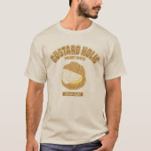 シュークリーム(生クリーム) (カレッジ風イラスト) T-SHIRT (Voorkant)