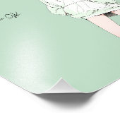 【シンプルイラスト】寿司娘ポスター Poster GenerativeAI (Hoek)