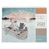 ソックモンキーと愉快な仲間たち　２０２１ KALENDER (Hoes)