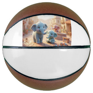 ゾウさん親子 BASKETBAL