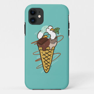 チョコミントアイスアヒル iPhone 11 HOESJE