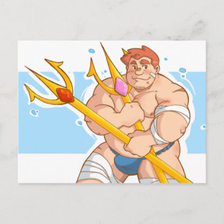 ト イ ン ト [trident & fundoshi] briefkaart