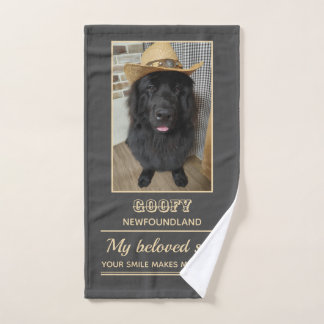 ニューファンドランドハンドタオル ハンドタオル HANDDOEK