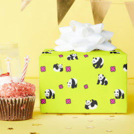 ネオンイエローのかわいいパンダ♡ CADEAUPAPIER