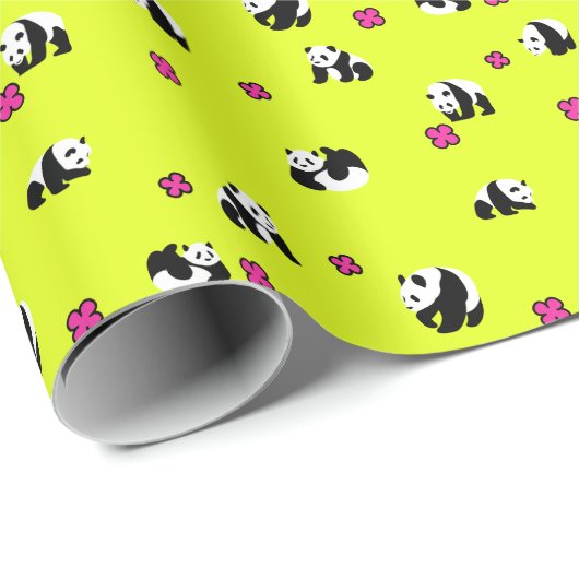 ネオンイエローのかわいいパンダ♡ CADEAUPAPIER (Rol Hoek)