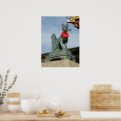 ネ van de keuken キ (Fox) met Key in Mouth Poster (Keuken)