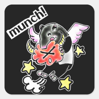 バクちゃん ラウンドシール VIERKANTE STICKER