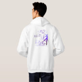バレエ・スクロール　フード付きトレーナー HOODIE (Achterkant volledig)