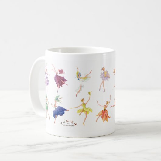 バレリーナのイラスト　MC100408-010 KOFFIEMOK (Voorkant links)