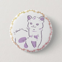 パステル紫&グラデーションリボンの愛らしいアルパカデザイン