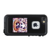 パンダくん大ファミリー LifeProof iPhone HOESJE (Achterkant (horizontaal))