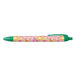 ピンクレトロかわいいお花デザイン♡ ZWARTE INKT PEN