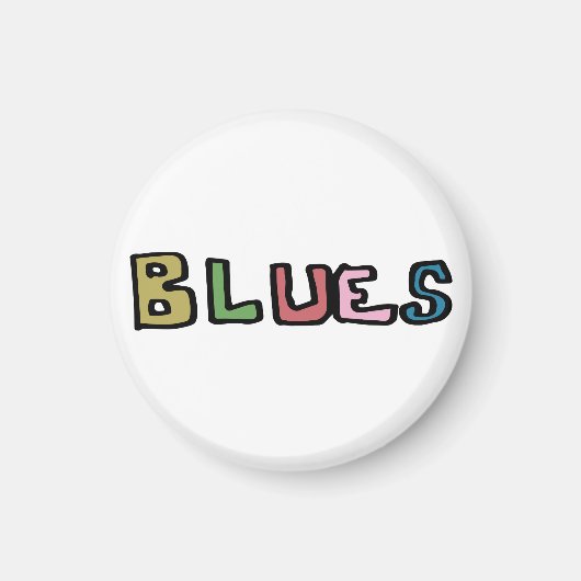 "ブルース" MAGNEET (Voorkant)