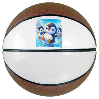 ペンギンちゃんの水遊び✨ BASKETBAL