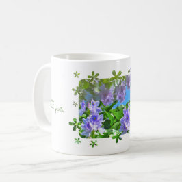 ホテイアオイ(花) コーヒーマグカップ KOFFIEMOK