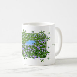 ホテイアオイ(花) コーヒーマグカップ KOFFIEMOK