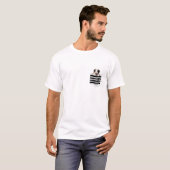 ボーダーコリーinポケット t-shirt (Voorkant volledig)
