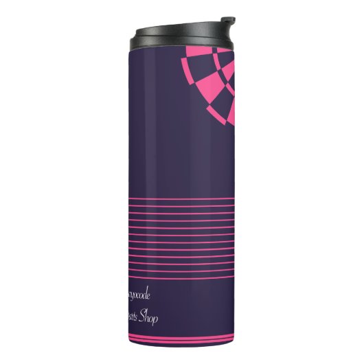 マゼンタダーツ THERMOSBEKER (Gedraaid links)