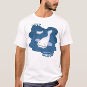 【マリアナスネイルフィッシュ】Mariana snailfish T-shirt (Voorkant)