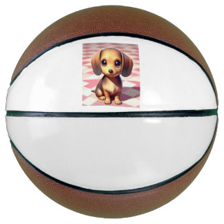 ミニチュア・ダックフンドちゃん💛 BASKETBAL