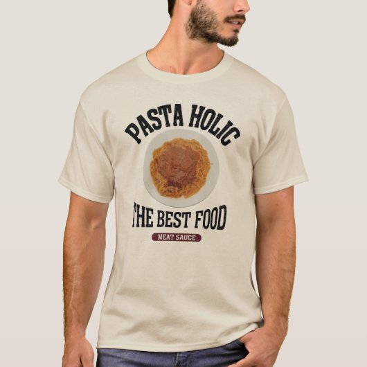 ミートソースパスタ（ビンテージ風） T-SHIRT (Voorkant)