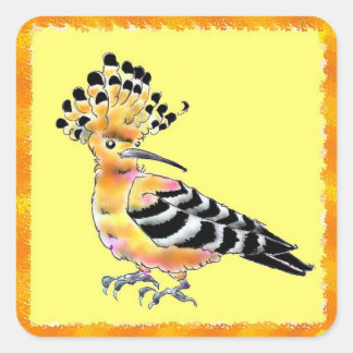 ヤツガシラちゃん VIERKANTE STICKER