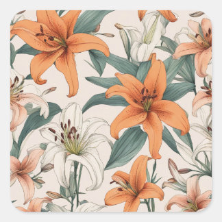 ユリ VIERKANTE STICKER