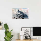 ユ ン フ ウ, Jungfrau, Hiroshi Yoshida, Woodcut Poster (Thuiskantoor)