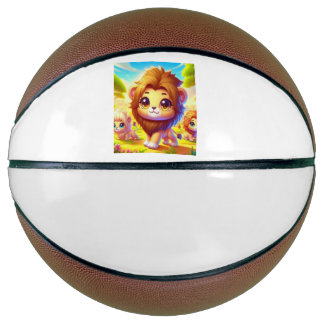 ライオン3兄妹の散歩 BASKETBAL