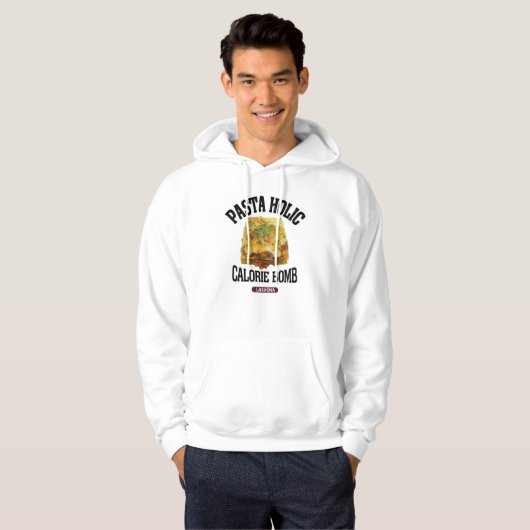 ラザニア（ビンテージ風） HOODIE (Voorkant volledig)