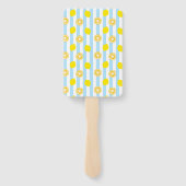 レモン(ストライプ)  ハンドファン HANDWAAIER (Achterkant)