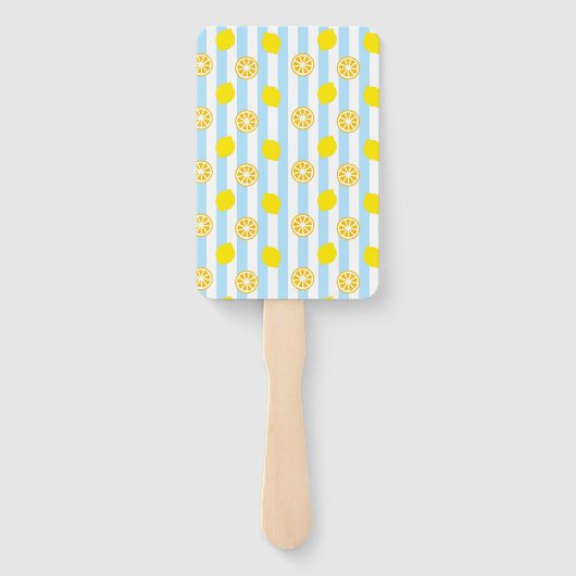 レモン(ストライプ)  ハンドファン HANDWAAIER (Achterkant)