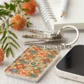 ヴィンテージの魅力が詰まった、レトロな模様キーホルダー SLEUTELHANGER (Voorkant Rechts)