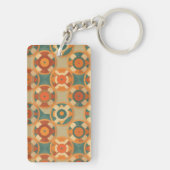 ヴィンテージの魅力が詰まった、レトロな模様キーホルダー SLEUTELHANGER (achterkant)