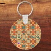 ヴィンテージの魅力が詰まった、レトロな模様 SLEUTELHANGER (Voorkant)