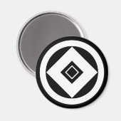 一 柳 二 重 釘 貫 MAGNEET (Voorkant / Achterkant)