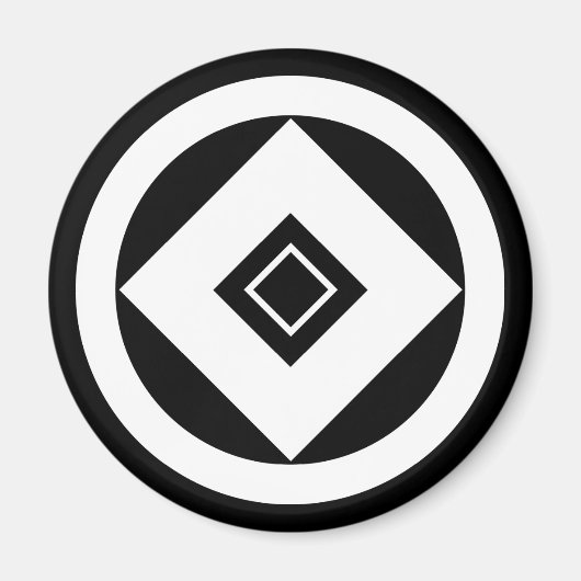 一 柳 二 重 釘 貫 MAGNEET (Voorkant)