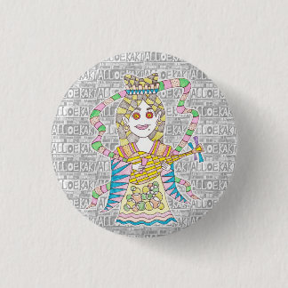 七福神/弁財天 缶バッジ RONDE BUTTON 3,2 CM