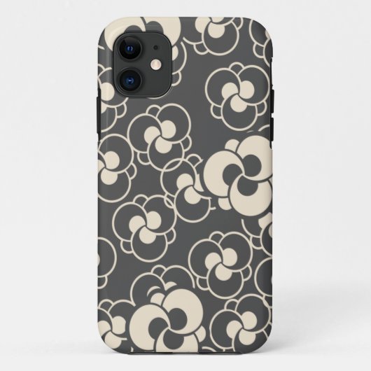三ツ猿紋 Case-Mate iPhone CASE (Achterkant)