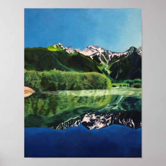 上 高 地 Kamikochi Poster (Voorkant)